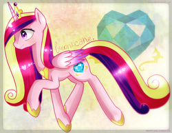 Size: 1795x1383 | Tagged: safe, artist:nao-shii, princess cadance, g4, female, solo