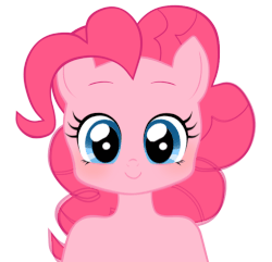 Size: 500x482 | Tagged: safe, artist:momo, pinkie pie, earth pony, anthro, ask harajukupinkiepie, g4, animated, cute, diapinkes, female, solo