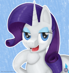 Size: 2649x2800 | Tagged: safe, artist:misterjuly, rarity, g4, female, high res, solo