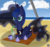 Size: 4000x3750 | Tagged: safe, artist:misterjuly, princess luna, g4, beach, drink, female, solo