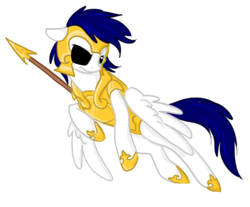 Size: 850x703 | Tagged: safe, artist:northernlightsmlp, oc, oc only, oc:silver seraphic, royal guard, solo