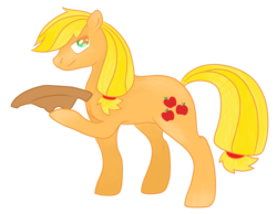 Size: 1353x1050 | Tagged: safe, artist:sherlovi, applejack, g4, female, simple background, solo, transparent background