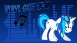 Size: 1920x1080 | Tagged: safe, artist:joshiepup, artist:sdc2012, edit, dj pon-3, vinyl scratch, pony, unicorn, g4, angry, art theft, broken glasses, cutie mark, female, glasses, mare, solo, vector, vinyl's glasses, wallpaper, wallpaper edit