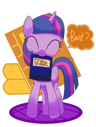 Size: 1500x2000 | Tagged: safe, artist:hoyeechun, twilight sparkle, alicorn, pony, g4, adorkable, book, cute, dork, female, mare, mouth hold, solo, that pony sure does love books, twiabetes, twilight sparkle (alicorn)