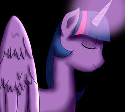 Size: 1000x900 | Tagged: safe, artist:iluvhalo, twilight sparkle, alicorn, pony, g4, female, mare, solo, twilight sparkle (alicorn)