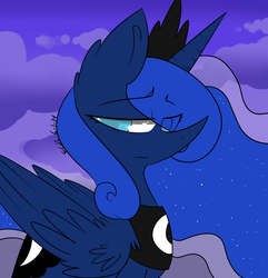 Size: 4588x4753 | Tagged: safe, artist:scootaloocuteness, princess luna, g4, absurd resolution, female, solo