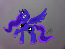 Size: 960x720 | Tagged: safe, artist:crispy-tasty, princess luna, g4, female, solo