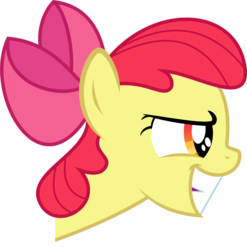 Size: 889x898 | Tagged: safe, artist:sir-teutonic-knight, apple bloom, g4, female, simple background, solo, transparent background, vector