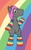 Size: 800x1280 | Tagged: safe, artist:wingcommanderrudoji, oc, oc only, oc:contrail, earth pony, pony, clothes, rainbow, rainbow socks, socks, solo, striped socks