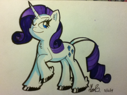 Size: 960x720 | Tagged: safe, artist:the-irken-moonwalker, rarity, pony, unicorn, g4, female, solo