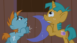 Size: 1365x768 | Tagged: safe, screencap, snails, snips, boast busters, g4, my little pony: friendship is magic