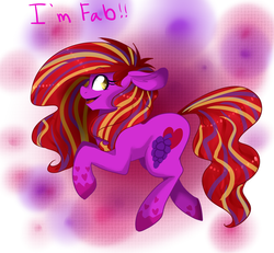 Size: 500x462 | Tagged: safe, artist:pinkiepiestyle, oc, oc only, earth pony, pony, rainbow power-ified, solo