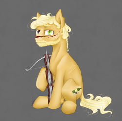 Size: 1140x1137 | Tagged: safe, artist:holka13, pony, a song of ice and fire, crossbow, game of thrones, ponified, solo, tyrion lannister