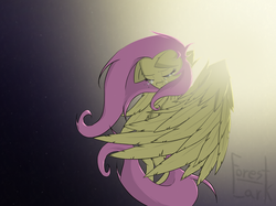 Size: 1890x1417 | Tagged: safe, artist:forest-lark, fluttershy, g4, crying, female, solo