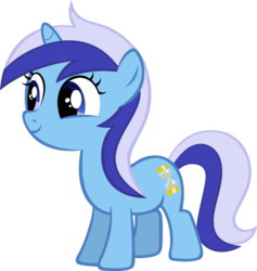 Size: 871x917 | Tagged: artist needed, source needed, safe, minuette, pony, unicorn, g4, female, filly, filly minuette, simple background, solo, transparent background
