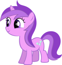 Size: 871x917 | Tagged: artist needed, source needed, safe, amethyst star, sparkler, pony, unicorn, g4, female, filly, filly amethyst star, simple background, solo, transparent background