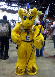 Size: 2602x3649 | Tagged: safe, flash sentry, human, g4, cosplay, fursuit, high res, irl, irl human, photo