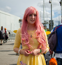 Size: 1791x1868 | Tagged: safe, fluttershy, human, g4, cosplay, irl, irl human, photo