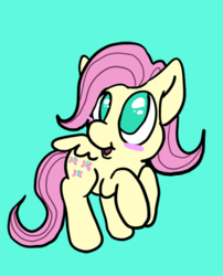 Size: 400x495 | Tagged: safe, artist:violetmagician, fluttershy, g4, blushing, female, solo