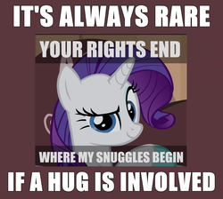 Size: 1280x1148 | Tagged: safe, edit, edited edit, edited screencap, screencap, rarity, g4, bad pun, female, hape, imma snuggle you, looking at you, mouthpiece, parody, raised eyebrow, social justice, solo, the ride never ends