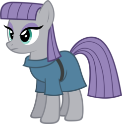 Size: 1364x1389 | Tagged: safe, artist:zacatron94, maud pie, g4, female, simple background, solo, transparent background, vector