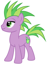 Size: 4400x6000 | Tagged: safe, artist:magister39, spike, earth pony, pony, g4, absurd resolution, male, ponified, ponified spike, simple background, solo, species swap, transparent background