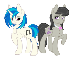 Size: 4075x3301 | Tagged: safe, artist:strachattack, dj pon-3, octavia melody, vinyl scratch, g4