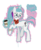 Size: 1684x2041 | Tagged: dead source, safe, artist:zacproductions, oc, oc only, oc:invert sugar, clothes, coffee, ear piercing, earring, feather, glasses, jewelry, magic, paint splatter, piercing, scarf, solo