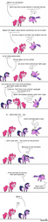 Size: 450x2037 | Tagged: safe, artist:foudubulbe, pinkie pie, screwball, twilight sparkle, alicorn, pony, g4, beanie, comic, female, hat, mare, pointy ponies, twilight sparkle (alicorn)