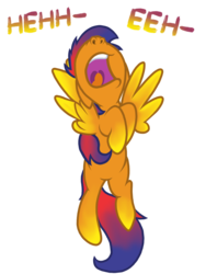 Size: 1536x2048 | Tagged: safe, artist:proponypal, oc, oc only, oc:paintedrhyme, nose in the air, nostril flare, nostrils, pre sneeze, proponypal, sneezing, sneezing fetish, solo, wings