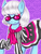 Size: 600x800 | Tagged: safe, artist:divided-s, photo finish, earth pony, pony, g4, clothes, female, glasses, looking at you, mare, raised hoof, smiling, solo