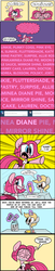 Size: 1280x6276 | Tagged: safe, artist:joeywaggoner, the clone that got away, g4, too many pinkie pies, ask, comic, diane, pinkie clone, tumblr