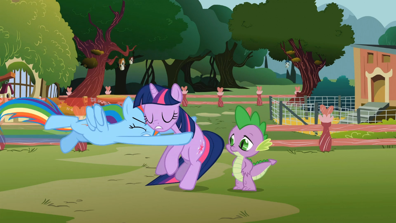 645784 Safe Screencap Rainbow Dash Spike Twilight Sparkle 645784 Safe Screencap Rainbow Dash Spike Twilight Sparkle