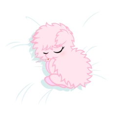 Size: 3500x3365 | Tagged: safe, artist:godoffury, part of a set, oc, oc only, oc:fluffle puff, pony, :p, baby, baby pony, cute, eyes closed, female, filly, flufflebetes, foal, high res, ocbetes, on side, pillow, raspberry noise, sleeping, solo, tongue out, weapons-grade cute, younger