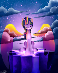 Size: 1600x2000 | Tagged: safe, artist:moeru789, twilight sparkle, alicorn, pony, g4, female, mare, solo, twilight sparkle (alicorn)