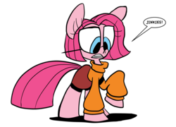 Size: 1280x924 | Tagged: safe, artist:joeywaggoner, pinkie pie, the clone that got away, g4, cosplay, diane, female, pinkie clone, scooby-doo!, solo, velma dinkley