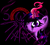 Size: 1810x1634 | Tagged: safe, artist:vennyr, twilight sparkle, g4, dark, female, magic, runes, solo