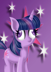 Size: 2480x3507 | Tagged: safe, artist:kriswanted, twilight sparkle, g4, cutie mark, derp, female, high res, solo