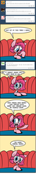 Size: 1280x6104 | Tagged: safe, artist:joeywaggoner, pinkie pie, the clone that got away, g4, too many pinkie pies, comic, diane, pinkie clone