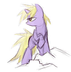 Size: 757x766 | Tagged: safe, artist:kejifox, dinky hooves, g4, female, solo