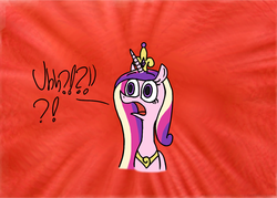 Size: 1279x916 | Tagged: safe, artist:maximilian-mcmonkey, princess cadance, g4, female, solo