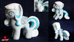 Size: 1024x586 | Tagged: safe, artist:lavim, oc, oc only, oc:snowdrop, irl, photo, plushie, solo