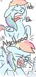 Size: 912x1920 | Tagged: safe, artist:rainysunshine, rainbow dash, pegasus, pony, g4, comic, female, fetish, mare, mucus, nostrils, pre sneeze, sneeze cloud, sneezing, sneezing fetish, snot, solo, trace