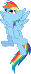 Size: 4259x10000 | Tagged: safe, artist:decimix, rainbow dash, g4, absurd resolution, female, simple background, solo, transparent background, vector