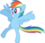 Size: 8416x8112 | Tagged: safe, artist:vulthuryol00, rainbow dash, pegasus, pony, g4, absurd resolution, female, flying, show accurate, simple background, solo, transparent background, vector