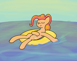 Size: 1312x1042 | Tagged: safe, artist:mang, pinkie pie, g4, female, ocean, solo, water