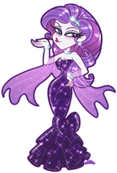 Size: 1220x1807 | Tagged: safe, artist:princesscallyie, rarity, human, g4, clothes, dress, female, humanized, solo