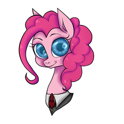 Size: 1000x1000 | Tagged: safe, artist:skyjaykat, pinkie pie, g4, female, solo