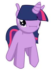 Size: 553x720 | Tagged: source needed, useless source url, safe, artist:rarco, twilight sparkle, g4, :i, cute, female, purple smart, solo