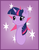 Size: 800x1035 | Tagged: safe, artist:manic-melody, twilight sparkle, g4, cutie mark, female, portrait, smiling, solo